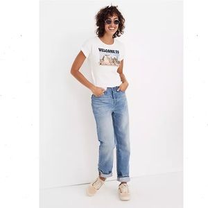 Madewell Women’s The Dadjean Straight Leg Size 27